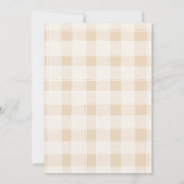 ボホミニマリスト西結婚砂漠 招待状 (裏面)