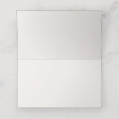 ボホミニマルウォーター色ひまわり素朴の結婚花 プレイスカード (内部開封)