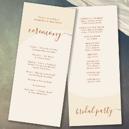 ボホミニマルオータムトーン結婚ズ プログラム