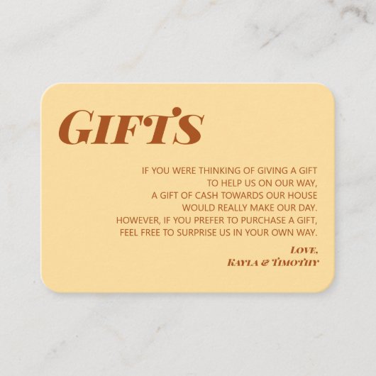 ボホミニマルギフト詳細エンクロージャカー結婚ド エンクロージャーカード (正面)