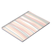 ボホミニマルシック抽象芸術ラインノートブック ノートブック (左側)