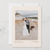 ボホミニマルタイポグラフィテラコッタエロペメント 案内状 (正面)