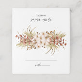 ボホミニマルフローラ結婚ズ プレイスカード (外部開封)