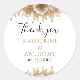 ボホミニマルフローラ結婚ズ ラウンドシール