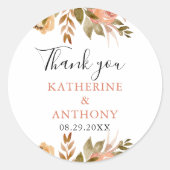 ボホミニマルフローラ結婚ズ ラウンドシール (正面)