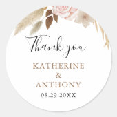 ボホミニマルフローラ結婚ズ ラウンドシール (正面)