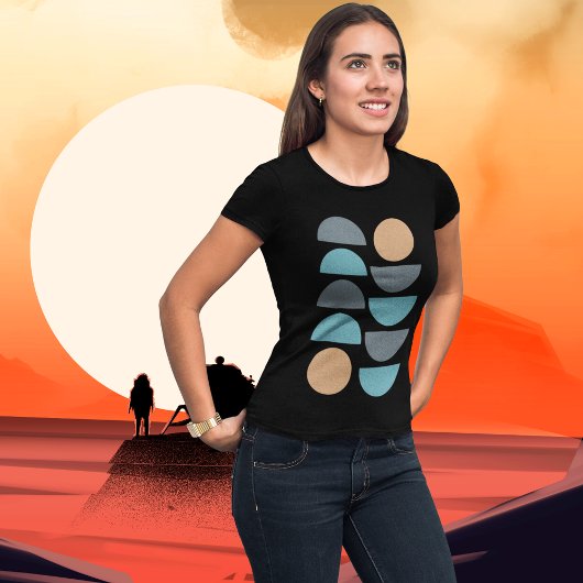 ボホミニマル半円 Tシャツ