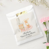 ボホミニマル子供部屋ガールベビーシャワー フェイバーバッグ (封をした状態)