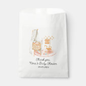 ボホミニマル子供部屋ガールベビーシャワー フェイバーバッグ (正面)