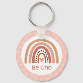 ボホミュートレインボービーやさしい感動的引用文 キーホルダー (正面)