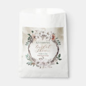ボホミュート秋フローラブライダルシャワー フェイバーバッグ (正面)