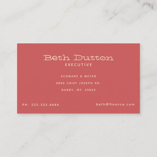 ボホムドアステカクロス 名刺 (裏面)