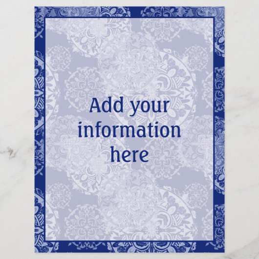 ボホムーディブルースマンダラス チラシ (正面)