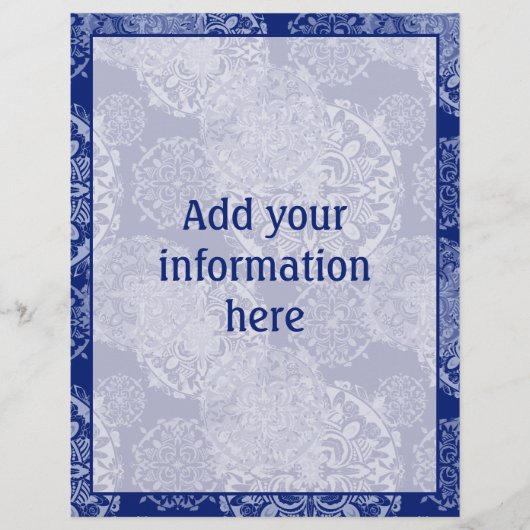 ボホムーディブルースマンダラス チラシ (正面)