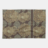 ボホムーディモノグラムのーマンダラス キッチンタオル (横)