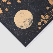 ボホムーンアンドフラワーズワンデクページ紙 薄葉紙 (詳細)