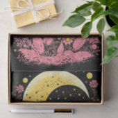 ボホムーンアンドフラワーズ12デクページ紙 薄葉紙 (ギフト)