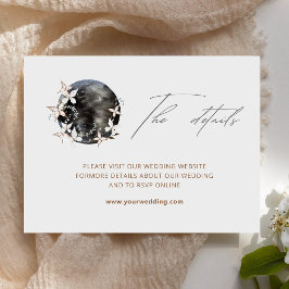 ボホムーンシチュアルボタニカル結婚ズ詳細 エンクロージャーカード