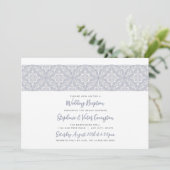 ボホメダリオン結婚式の披露宴 招待状 (スタンド正面)