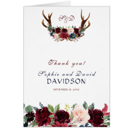 ボホメルロネイビーブルーフローラ〔雄ジカの〕枝角サンキュー