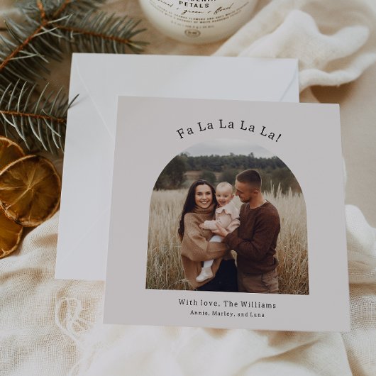 ボホモダンアーチグリーンFa La La La La One写真 シーズンカード