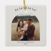 ボホモダンアーチベージュファララララ セラミックオーナメント (正面)