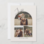 ボホモダンアーチベージュJoyful Four Photo シーズンカード (正面)