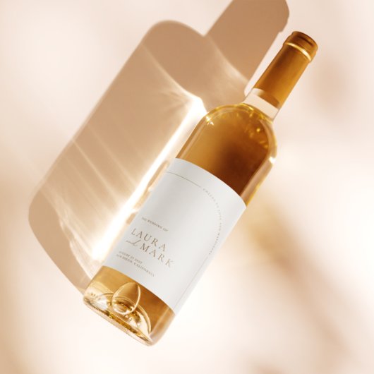 ボホモダンアーチミニマ結婚リスト ワインラベル