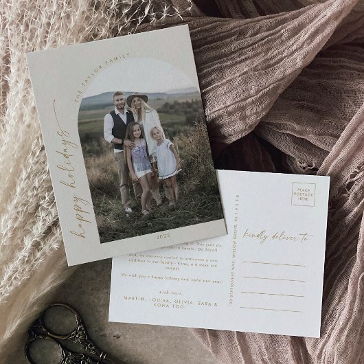 ボホモダンアーチ |クリームフォト年レビュー シーズンポストカード