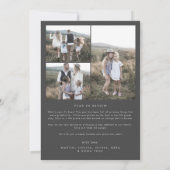 ボホモダンアーチ |灰色の写真(1年間) シーズンカード (裏面)