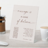 ボホモダンイェンガゲストブック結婚ズサイン 台座サイン (インサイチュ)