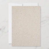 ボホモダンウォーター色クリスマスパーティの招待状 招待状 (裏面)