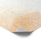 ボホモダンウォーター色絞り染めベビーシャワーウェルカム ポスター (角)