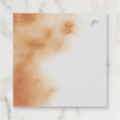 ボホモダンウォーター色絞り染めベビーシャワーベージュ フェイバータグ (裏面)