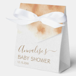 ボホモダンウォーター色絞り染めベビーシャワーベージュ フェイバーボックス
