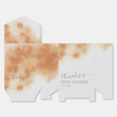 ボホモダンウォーター色絞り染めベビーシャワーベージュ フェイバーボックス (見開き)