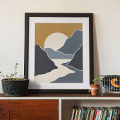 ボホモダンウォールアートプリントバリューポスター紙 ポスター