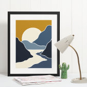 ボホモダンウォールアートプリントバリューポスター紙 ポスター