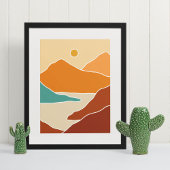 ボホモダンウォールアートプリントバリューポスター紙 ポスター