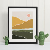 ボホモダンウォールアートプリントバリューポスター紙 ポスター