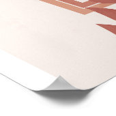 ボホモダンウォールアートプリントバリューポスター紙 ポスター (角)