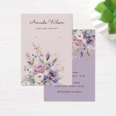 ボホモダンウータカラーフローライヤリング表示カード (デスク)