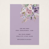 ボホモダンウータカラーフローライヤリング表示カード (裏面)