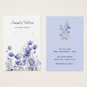 ボホモダンウータカラーフローライヤリング表示カード (正面&裏面)