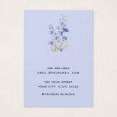 ボホモダンウータカラーフローライヤリング表示カード (裏面)