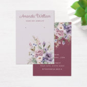 ボホモダンウータカラーフローライヤリング表示カード (デスク)