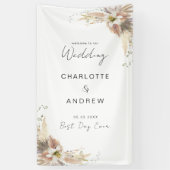 ボホモダンエレガントの結婚女 横断幕 (縦)