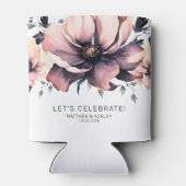 ボホモダンエレガントフローラピ結婚ンク 缶クーラー (裏面)