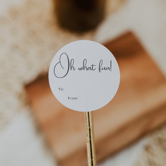 ボホモダンオ何のおもしろいから ラウンドシール