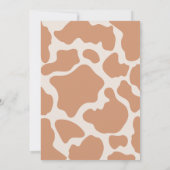 ボホモダンガールズファーストRodeo 1st誕生日 招待状 (裏面)